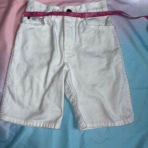 Kids Vintage Chic Brand White Shorts